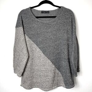 Vintage Rise Color Block Sweater